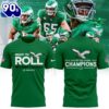 Philadelphia Eagles NFC EAST CHAMPIONS Kelly Green 3d T-Shirt