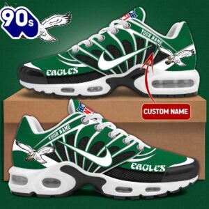 Philadelphia Eagles Personalized TN Air Max Plus Shoes