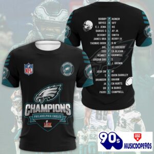 Philadelphia Eagles Super Bowl LIX Champions Normal Hoodie