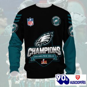 Philadelphia Eagles Super Bowl LIX Champions Normal Hoodie