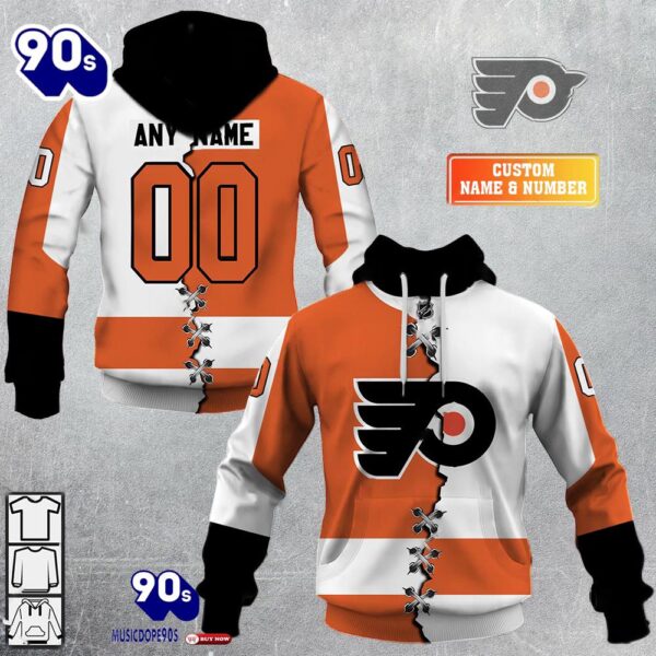 Philadelphia Flyers Personalized NHL Mix Jersey