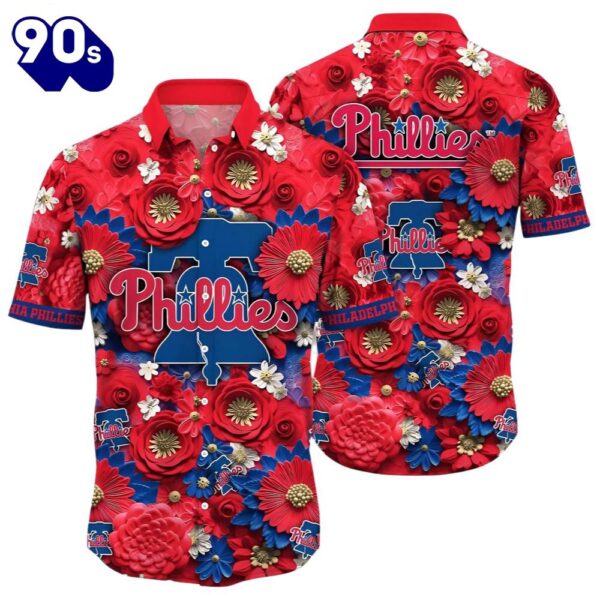 Philadelphia Phillies Hawaiian Button Up Shirts A Must-Have For Every Loyal Fan