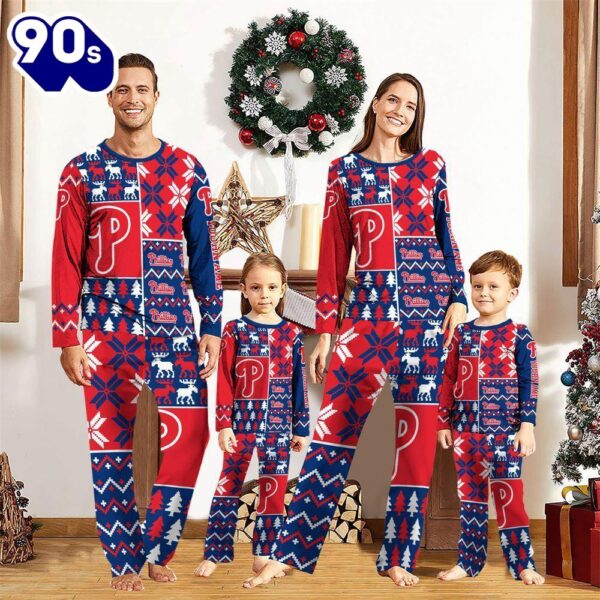 NCAA Family Pajama Sets  Philadelphia Phillies Pajamas Personalized