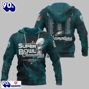 Philadelphia Super Bowl LIX Champions 2025 Shirt