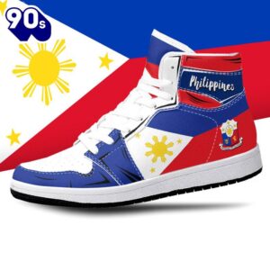 Philippines Flag JD1 Sneakers Custom…