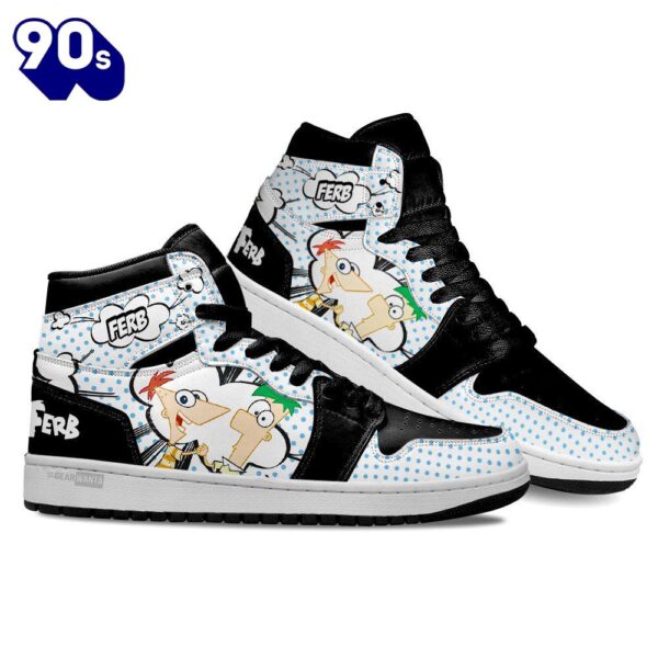 Phineas Flynn and Ferb Fletcher Sneakers Custom Shoes