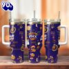 Phoenix Suns Basketball team NBA Sport Custom Stanley Quencher 40oz Stainless Steel Tumbler  For Fans