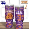 Phoenix Suns NBA Custom Stanley Quencher 40oz Stainless Steel Tumbler