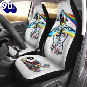 Pink Floyd 2PCS Car Seat…