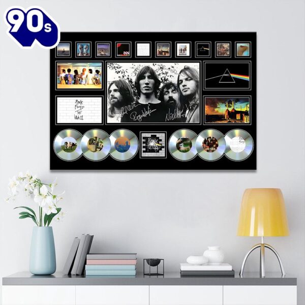 Pink Floyd Rectangle Canvas With Inner Frame For Fans