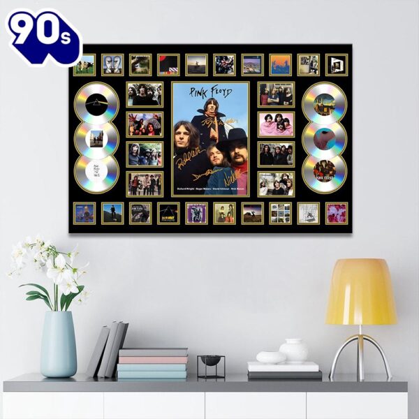 Pink Floyd Rectangle Canvas With Inner Frame New Trend 2025