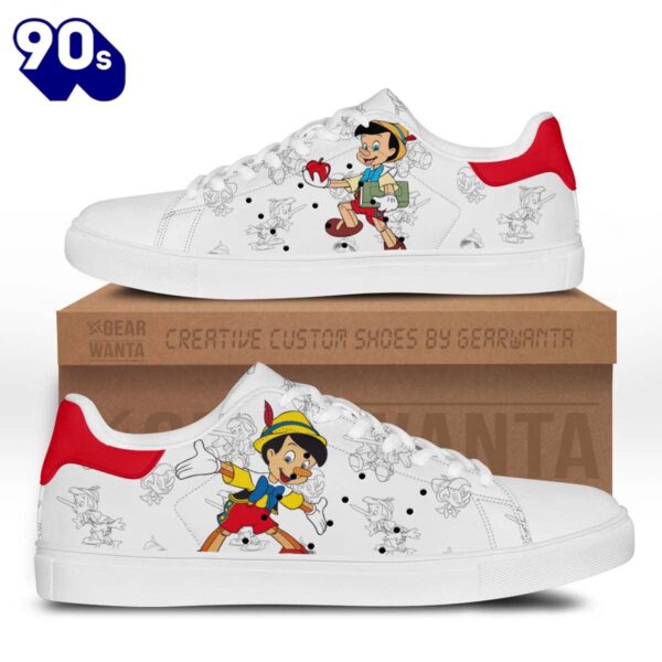 Pinocchio Stan Smith Shoes Gift For Your Kid