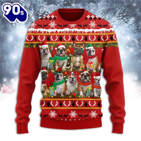 Pitbull Merry Christmas Ugly Sweater