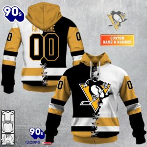 Pittsburgh Penguins Personalized NHL Mix Jersey