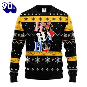 Pittsburgh Pirates Hohoho Mickey Christmas Ugly Sweater