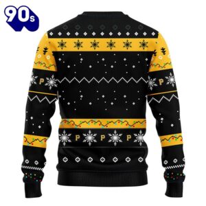 Pittsburgh Pirates Hohoho Mickey Christmas Ugly Sweater