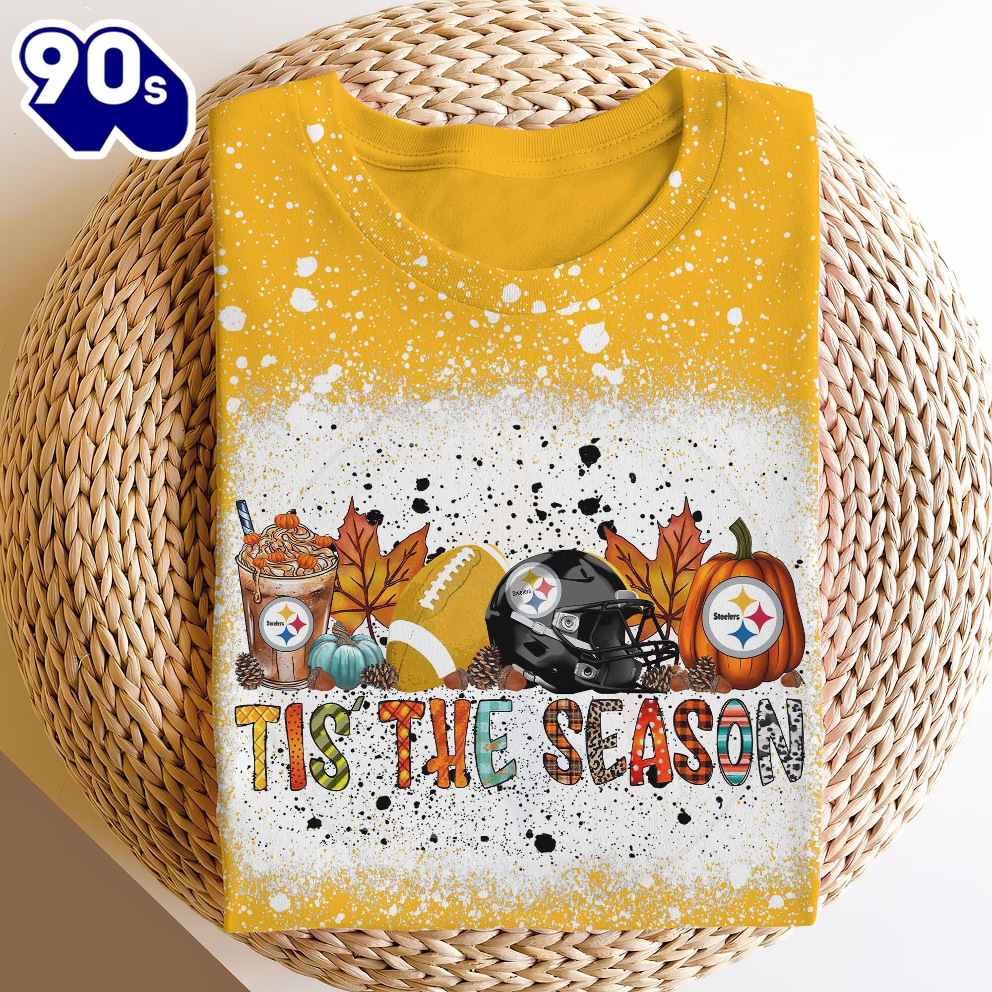 Pittsburgh Steelers 3D Shirts, Tis The Season Shirts, Sport Shirts For Fan Gift Sport Pittsburgh Steelers 3D Shirts, Tis The Season Shirts, Sport Shirts For Fan Gift Sport