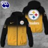 Pittsburgh Steelers 3D Windbreaker Jacket For Man And Women