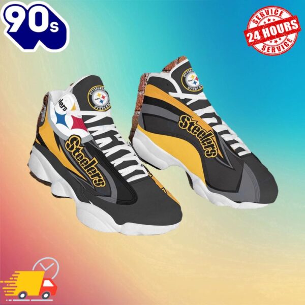 Pittsburgh Steelers Air Jordan 13 Shoes V2