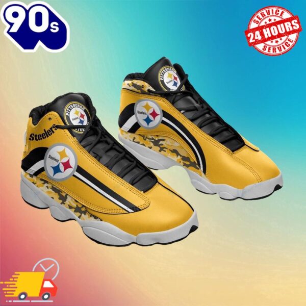 Pittsburgh Steelers Air Jordan 13 Sneakers V1