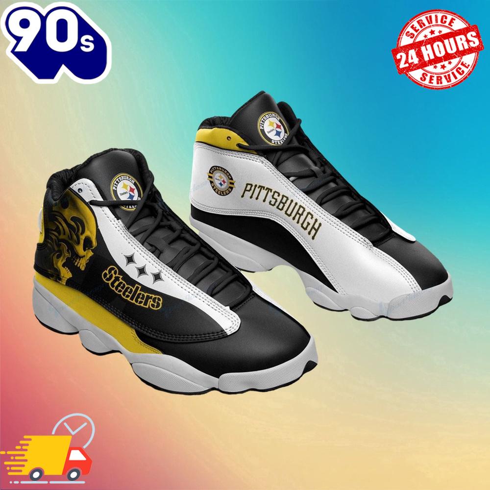 Pittsburgh Steelers Air Jordan 13 Sneakers Pittsburgh Steelers Air Jordan 13 Sneakers