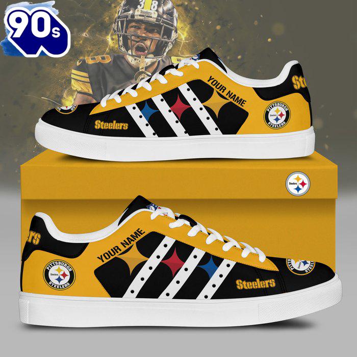 Pittsburgh Steelers Custom Name Stan Smith Shoes Pittsburgh Steelers Custom Name Stan Smith Shoes