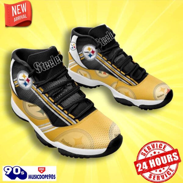 Pittsburgh Steelers Football Air Jordan 11 Best Sneakers Great Gift For Men Women Fans