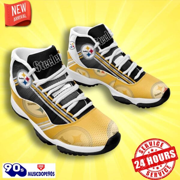Pittsburgh Steelers Football Air Jordan 11 Best Sneakers Great Gift For Men Women Fans