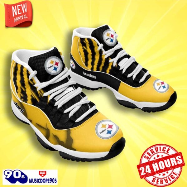 Pittsburgh Steelers Football Team Air Jordan 11 Best Gift For Men Women Fans