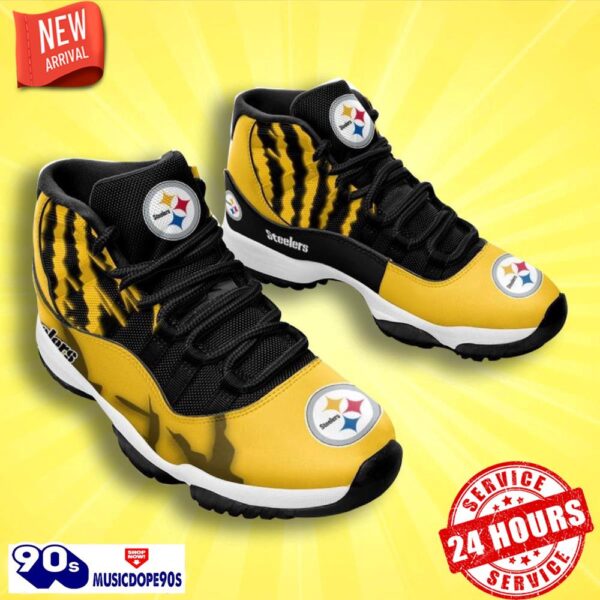 Pittsburgh Steelers Football Team Air Jordan 11 Best Gift For Men Women Fans