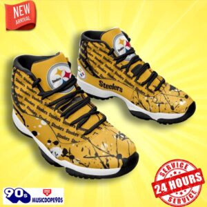 Pittsburgh Steelers Football Team Air Jordan 11 Best Sneakers For Real Fans
