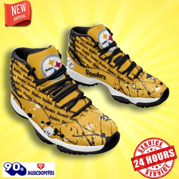 Pittsburgh Steelers Football Team Air Jordan 11 Best Sneakers For Real Fans