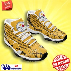 Pittsburgh Steelers Football Team Air Jordan 11 Best Sneakers For Real Fans