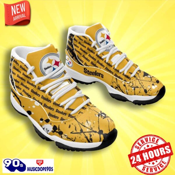 Pittsburgh Steelers Football Team Air Jordan 11 Best Sneakers For Real Fans