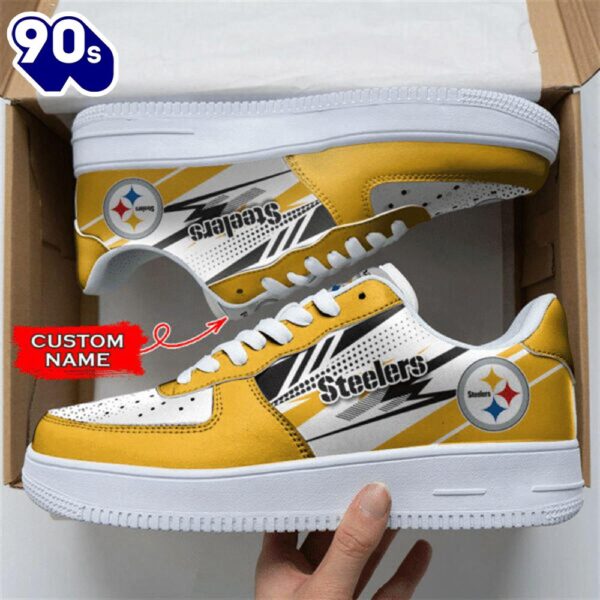 Pittsburgh Steelers NFL Personalized Air Force 1 Shoes