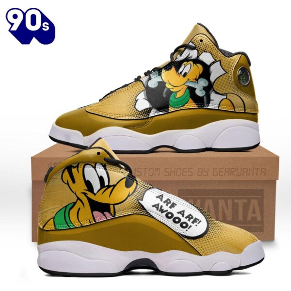 Pluto Air Jordan 13 Sneakers Custom Comic Style Shoes