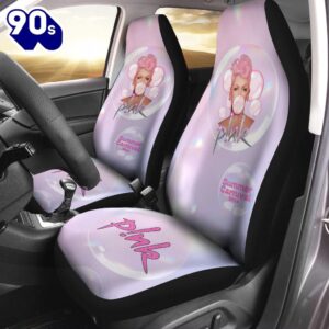 P!nk 2PCS Car Seat Cover…