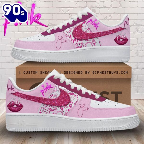 P!Nk Air Force 1 Sneaker For Summer New Trend