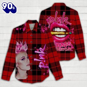 P!nk  New Women’s Casual Shirt 3D