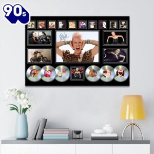 P!NK Rectangle Canvas With Inner…