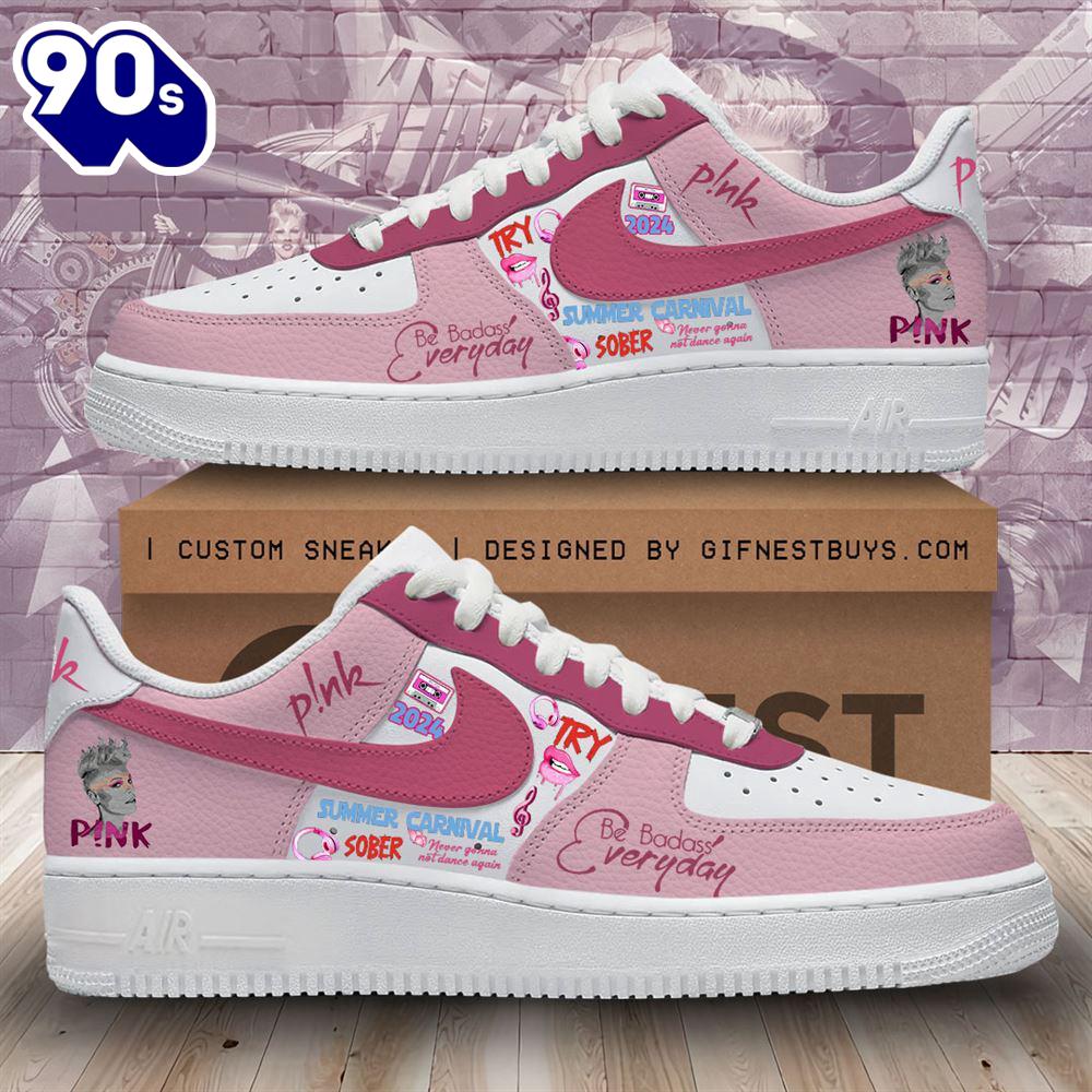 P!Nk Tour 2025 Air Force 1 Sneaker New Trend P!Nk Tour 2025 Air Force 1 Sneaker New Trend