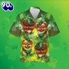 Pomeranian Shamrock St Patricks Green Weird Hawaiian Shirts 2025