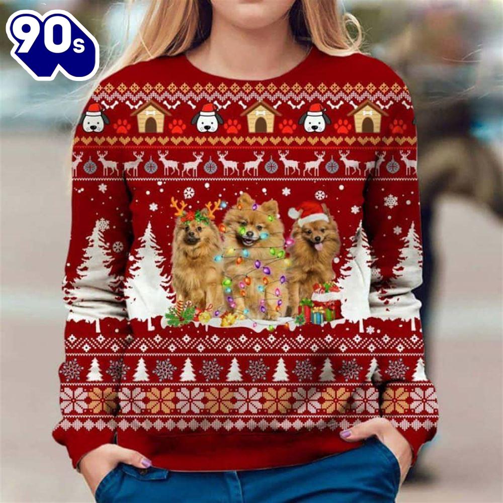Pomeranian Ugly Premium Sweater Pomeranian Ugly Premium Sweater