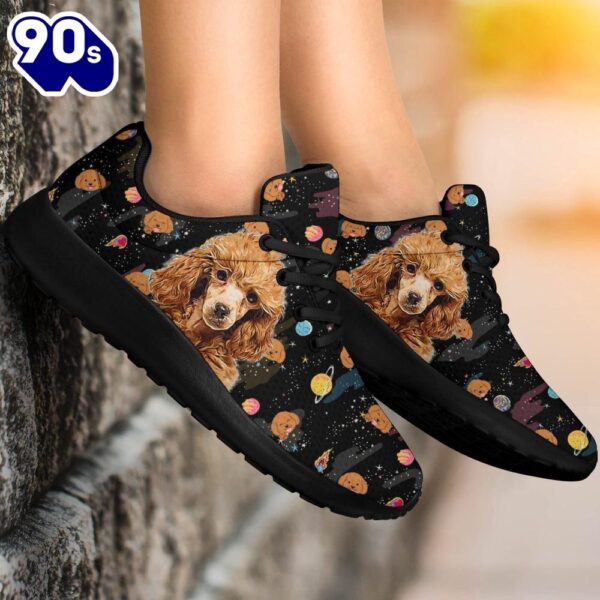 Poodle Sneakers Sporty Shoes Funny For Poodle Dog Lover