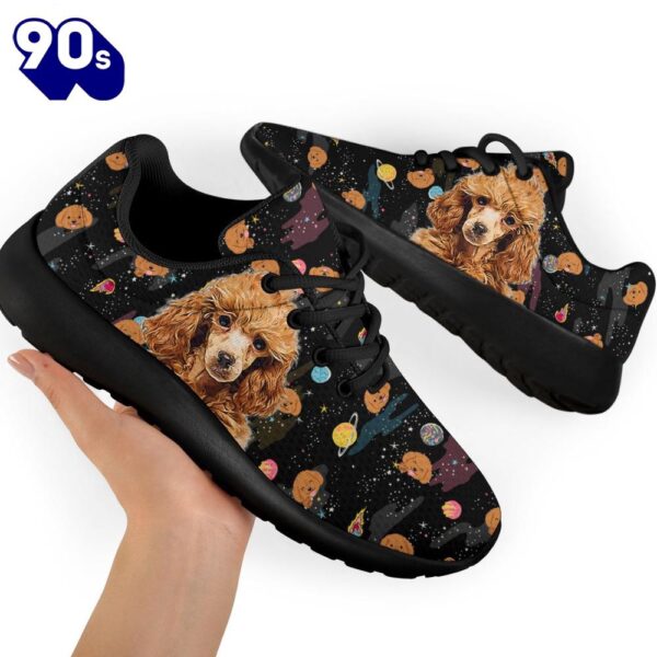 Poodle Sneakers Sporty Shoes Funny For Poodle Dog Lover