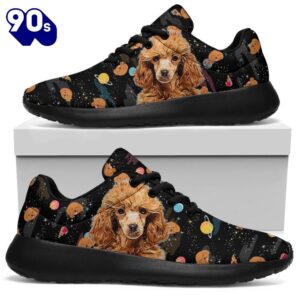 Poodle Sneakers Sporty Shoes Funny…