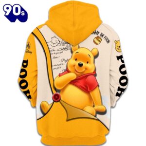 Pooh Pattern Cartoon Character Activewear Set