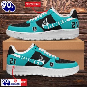 Port Adelaide Power AFL Personalized Air Force 1 Shoes