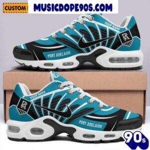 Port Adelaide Power New Personalized AFL Air Max Plus Shoes For Fan