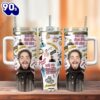 Post Malone Music Custom Stanley Quencher 40oz Stainless Steel Tumbler  For Fans